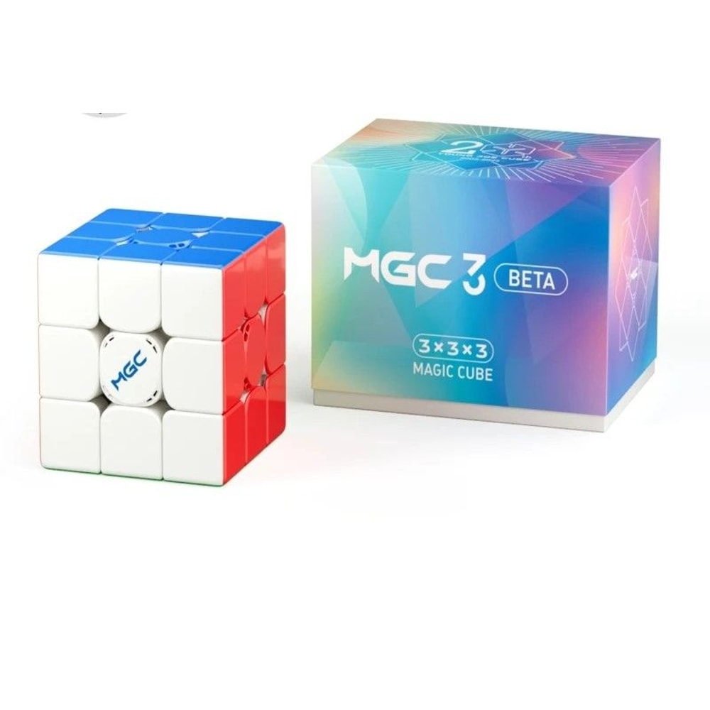 Professional Magnetic Magic Cube UV Stickerless Speed Cube Maglev Ball Core Fidget Toy Gift For Chi 6