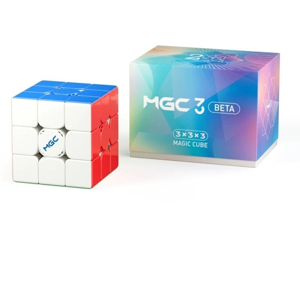 Professional Magnetic Magic Cube UV Stickerless Speed Cube Maglev Ball Core Fidget Toy Gift For Chi 5