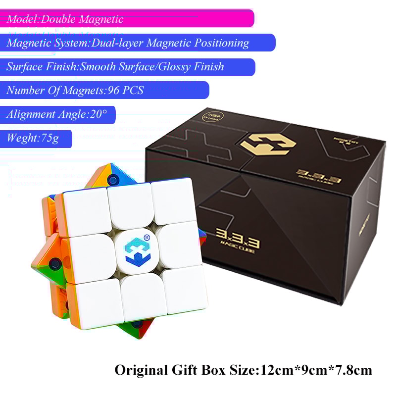 Pyraminx SpeedCubing Magnetic Speed Cube BrainTeaser Kids Toy DIY Puzzle With Level Tension Fidget 8