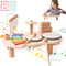 Montessori Musical Toys, Baby Educational Toys, Wooden Xylophone Aeolian Bells, Childrens Music Table Toys