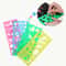DIY Art Magic Color Rainbow Scratch Card Set With Graffiti Stencil For Kids Painting Craft 4