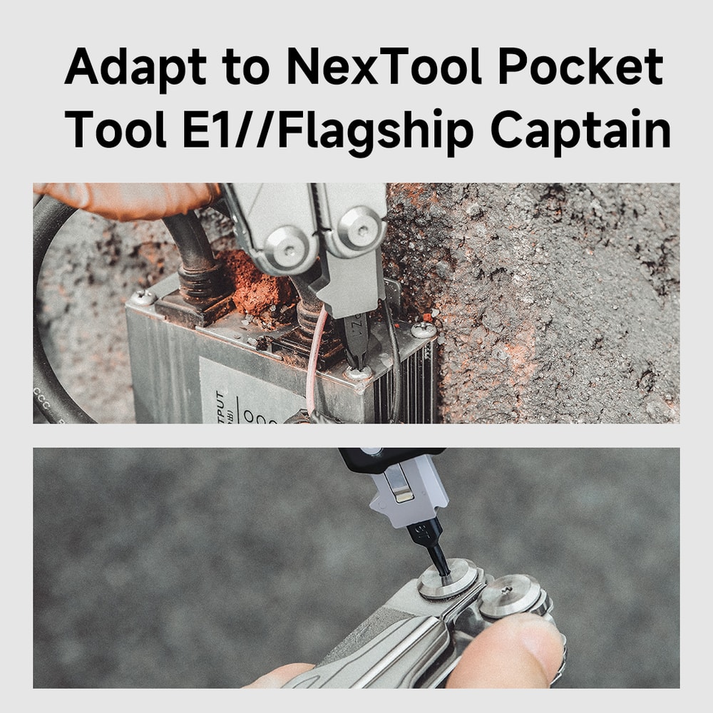 Screwdriver Set Hex Bit Accessory Kit For Pocket Tools E1 Captain Flagship Hand Tools Multitool 6