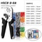 Crimping Tool Tubular Terminal Crimper With Mini Ferrule Electrical Kit And Bag 7