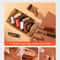 Leather Craft Tools Kit Engraving Punching Sewing Stamping Tools With Storage Bag 1