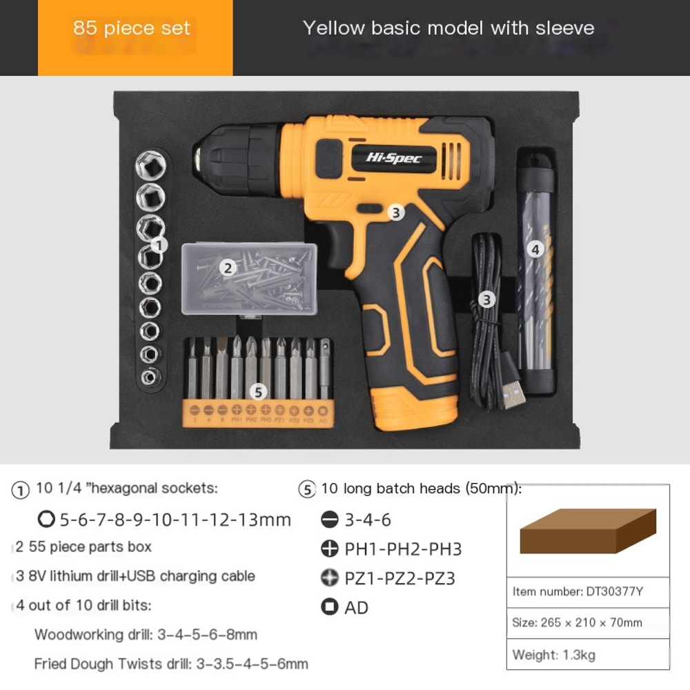 Power Tool Set Pink Home Repair Tools Kit With Lithium Drill Magnetic Precision Bits And Toolbox 6