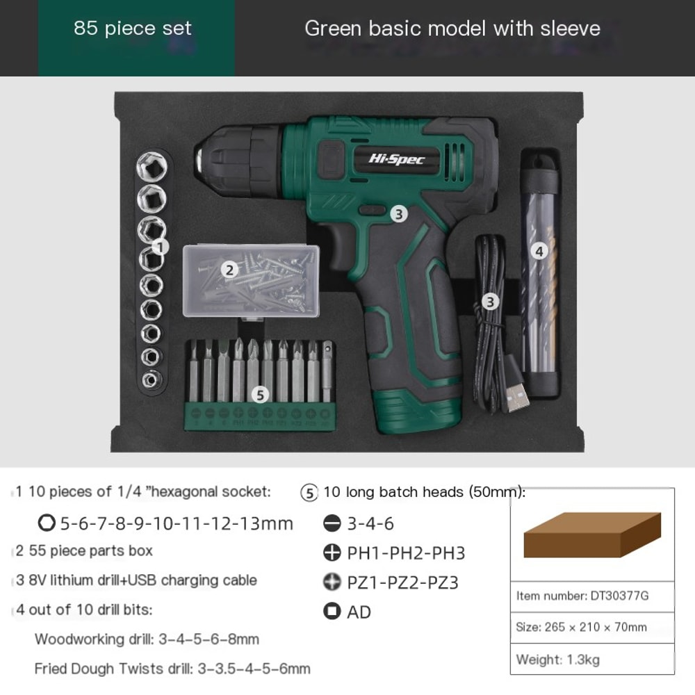 Power Tool Set Pink Home Repair Tools Kit With Lithium Drill Magnetic Precision Bits And Toolbox 8