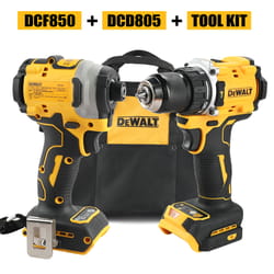 max lithium brushless combo kit and cordless screwdriver impact drill with tool bag