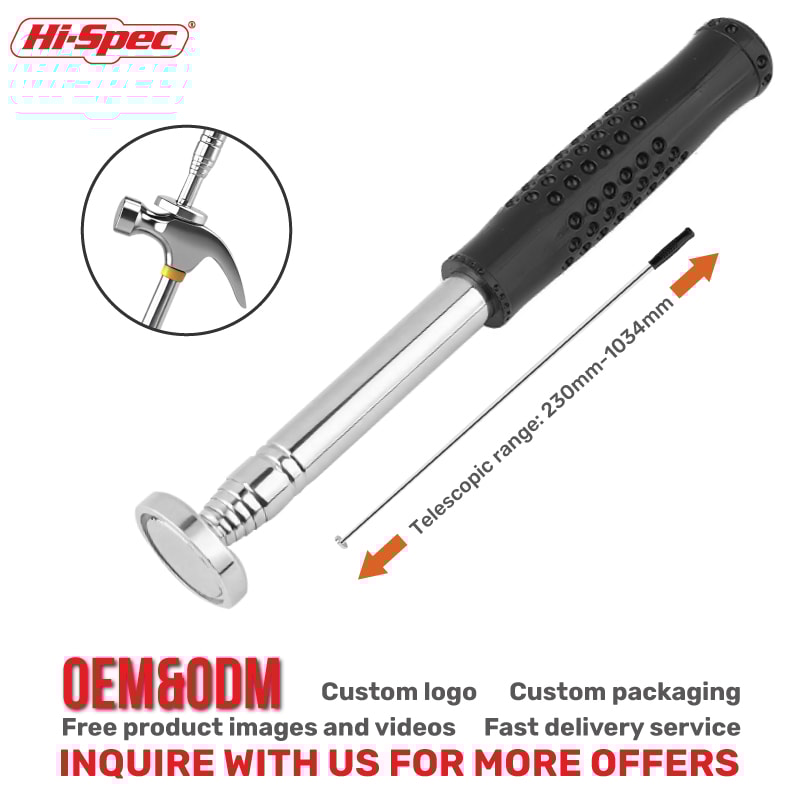Retractable Stainless Steel 50LB Magnetic Telescopic Picker Pickup Stick Tool For Hard To Reach Are 5
