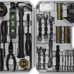 tool kit set box home repair tools basic hand toolbox