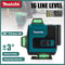 Horizontal Vertical HighPrecision WallMounted Tool Green Light Laser Level Portable 2