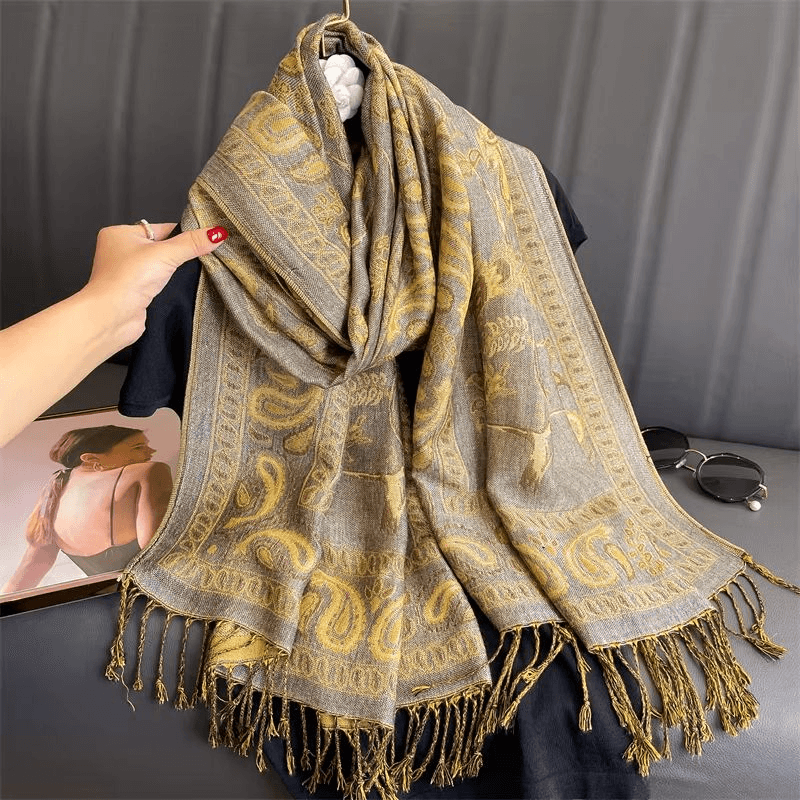 cozy fall scarf for office