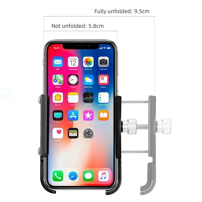 Rotation Bike Phone Holder Universal Motorcycle Handlebar Mount For Devices 3