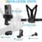 Adjustable Phone Clip Holder with Chest Strap for Sport Camera and Mobile Phones Versatile, Durable, and Adjustable Mo