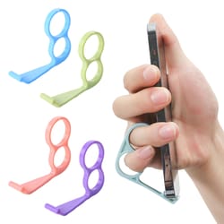 phone grip holder and stand finger ring mount for iphone & mobile devices