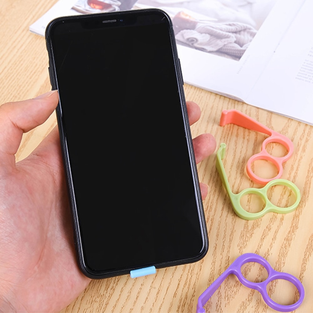 Phone Grip Holder and Stand Finger Ring Mount for iPhone & Mobile Devices