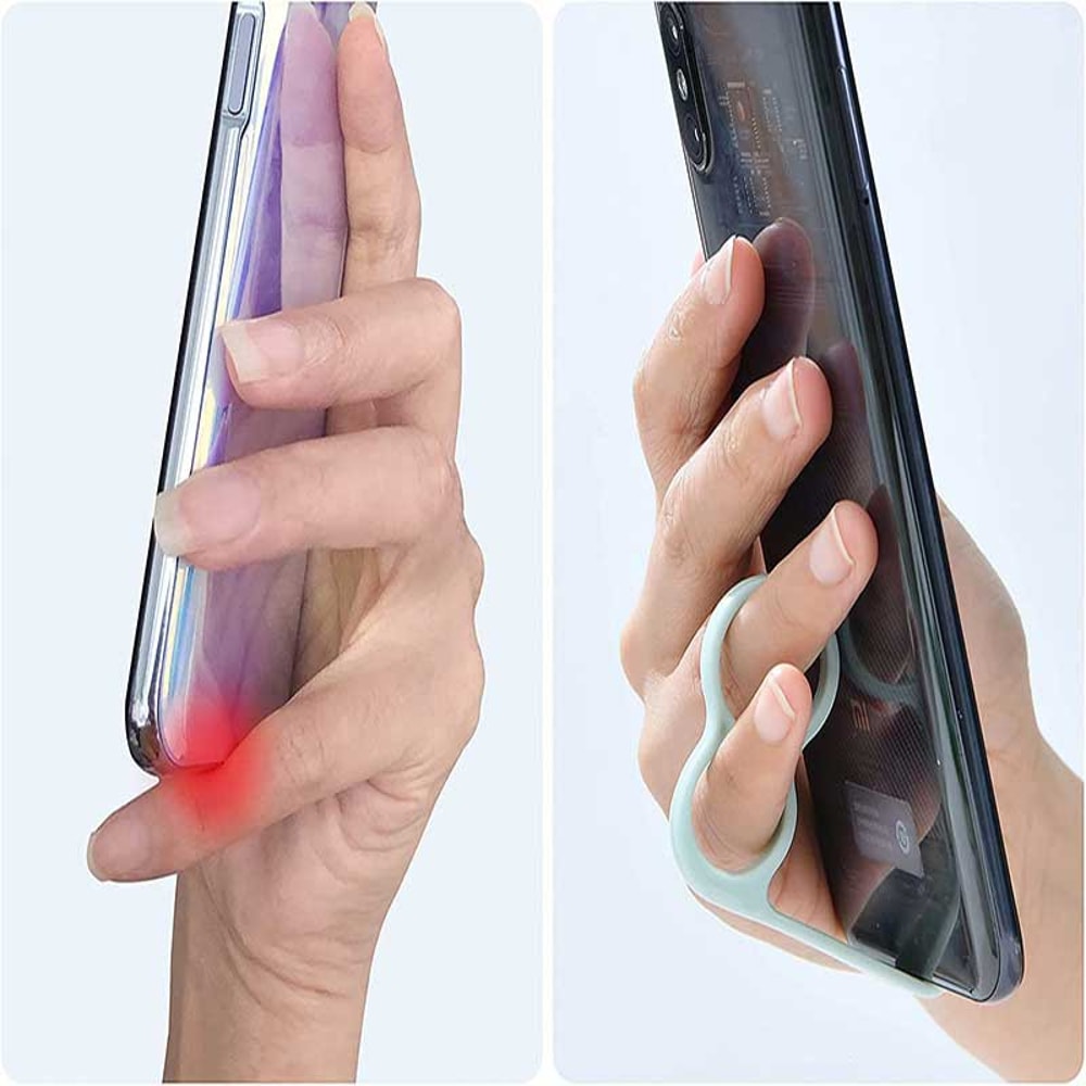 Phone Grip Holder and Stand Finger Ring Mount for iPhone & Mobile Devices