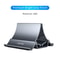 Gravity Lock Vertical Laptop Stand For Desk With Dual Slot And Silicone Protection 6