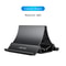 Gravity Lock Vertical Laptop Stand For Desk With Dual Slot And Silicone Protection 7