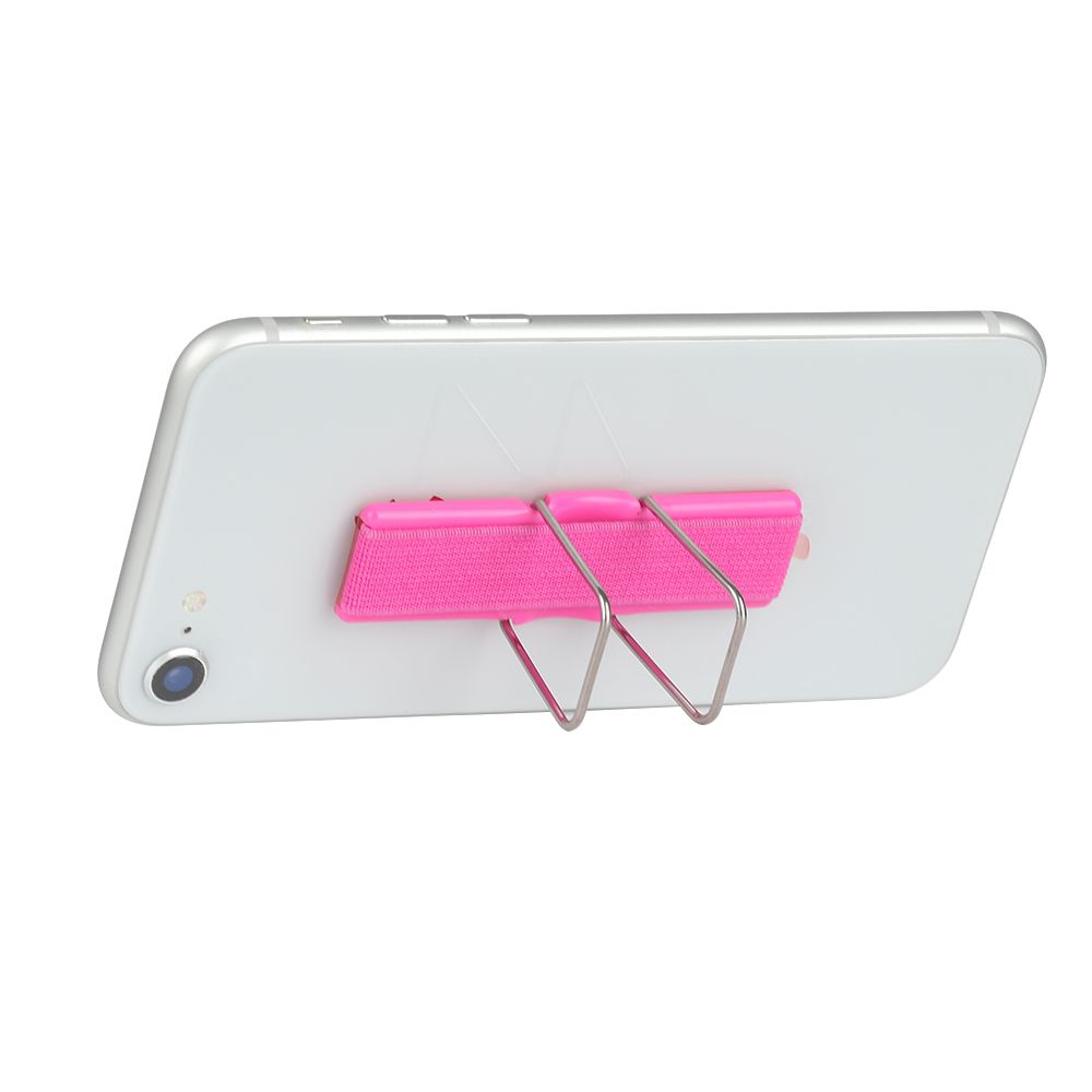 Universal Phone Finger Strap Grip With Stand Secure One Hand Phone Holder 3