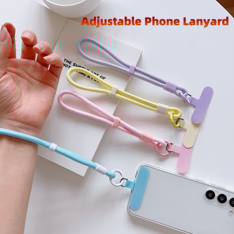 Adjustable Phone Wrist Strap Universal Cell Phone Lanyard Anti Drop Hand Strap 0