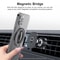 MagSafe Phone Grip Stand with Magnetic Ring Holder and Soft Silicone Strap