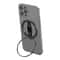 MagSafe Phone Grip Stand with Magnetic Ring Holder and Soft Silicone Strap
