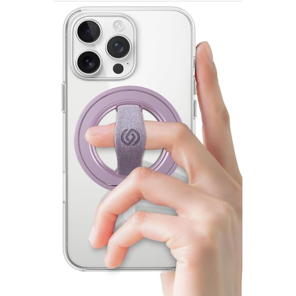 MagOne MagSafe Phone Grip Stand Magnetic Ring Holder with Finger Strap