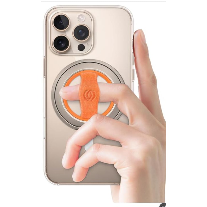 MagOne MagSafe Phone Grip Stand Magnetic Ring Holder with Finger Strap