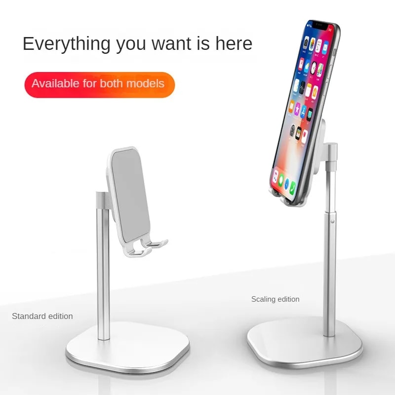 Adjustable Tablet Stand and Phone Holder for Desk, Height Adjustable iPad Stand