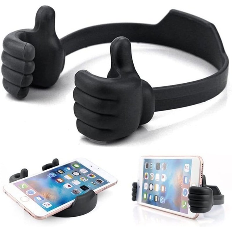 Thumbs Up Phone Stand For Desk Flexible Holder For Phones And Tablets 8