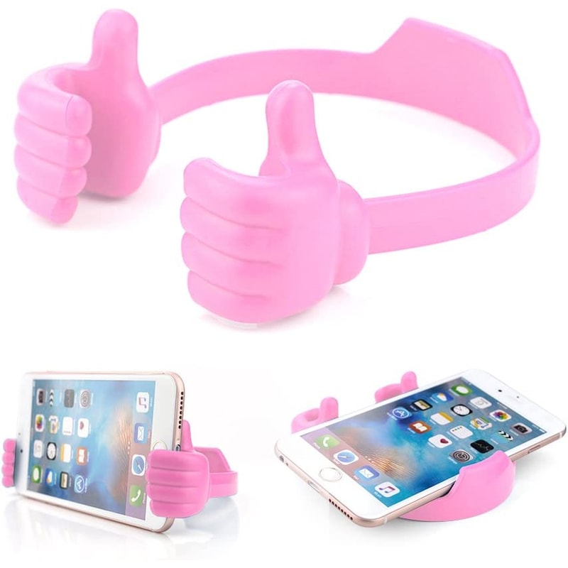 Thumbs Up Phone Stand For Desk Flexible Holder For Phones And Tablets 9