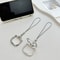 Cute Cat Phone Lanyard Grip and Phone Holder Stand for Desk Use