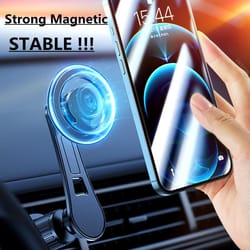 magsafe magnetic car vent phone mount with rotation