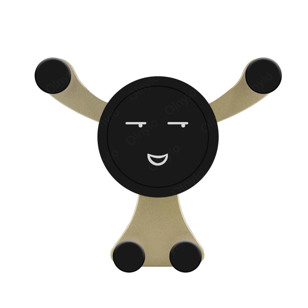 Smiley Grip Car Phone Holder Air Vent Mount For Easy OneHanded Driving 7