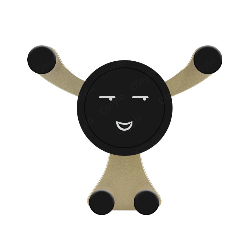 Smiley Grip Car Phone Holder Air Vent Mount For Easy OneHanded Driving 7