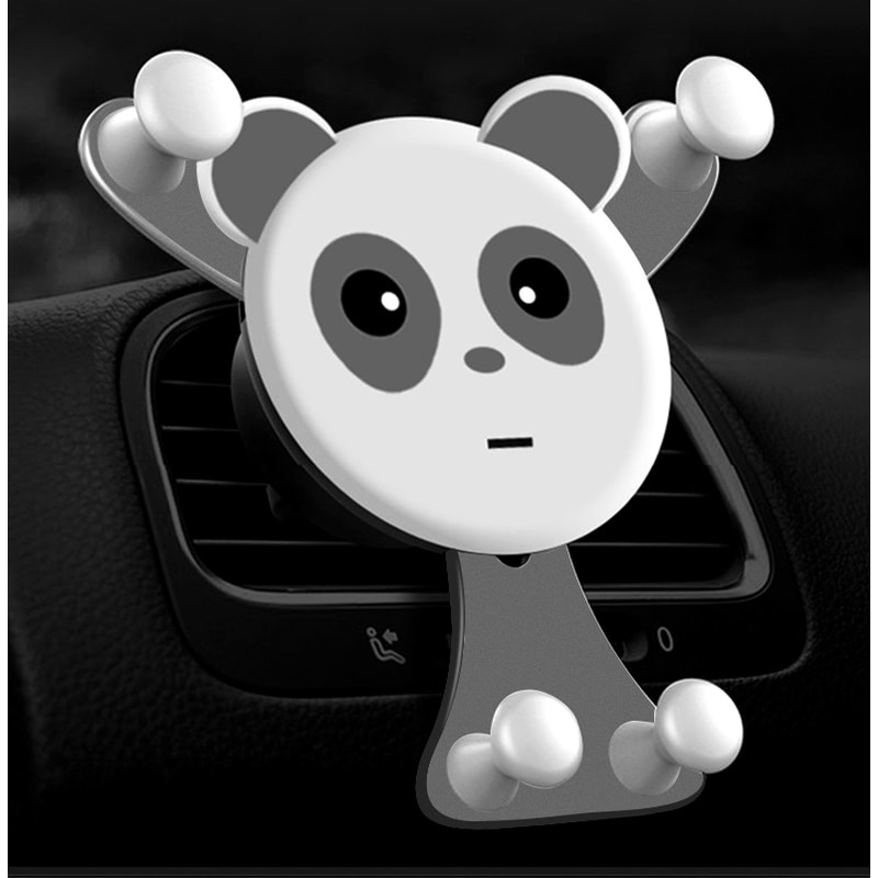 Smiley Grip Car Phone Holder Air Vent Mount For Easy OneHanded Driving 8