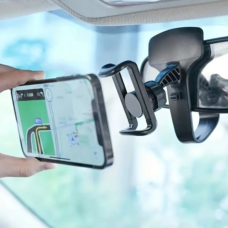 Universal Dashboard Phone Mount Car Phone Holder with One Hand Clip