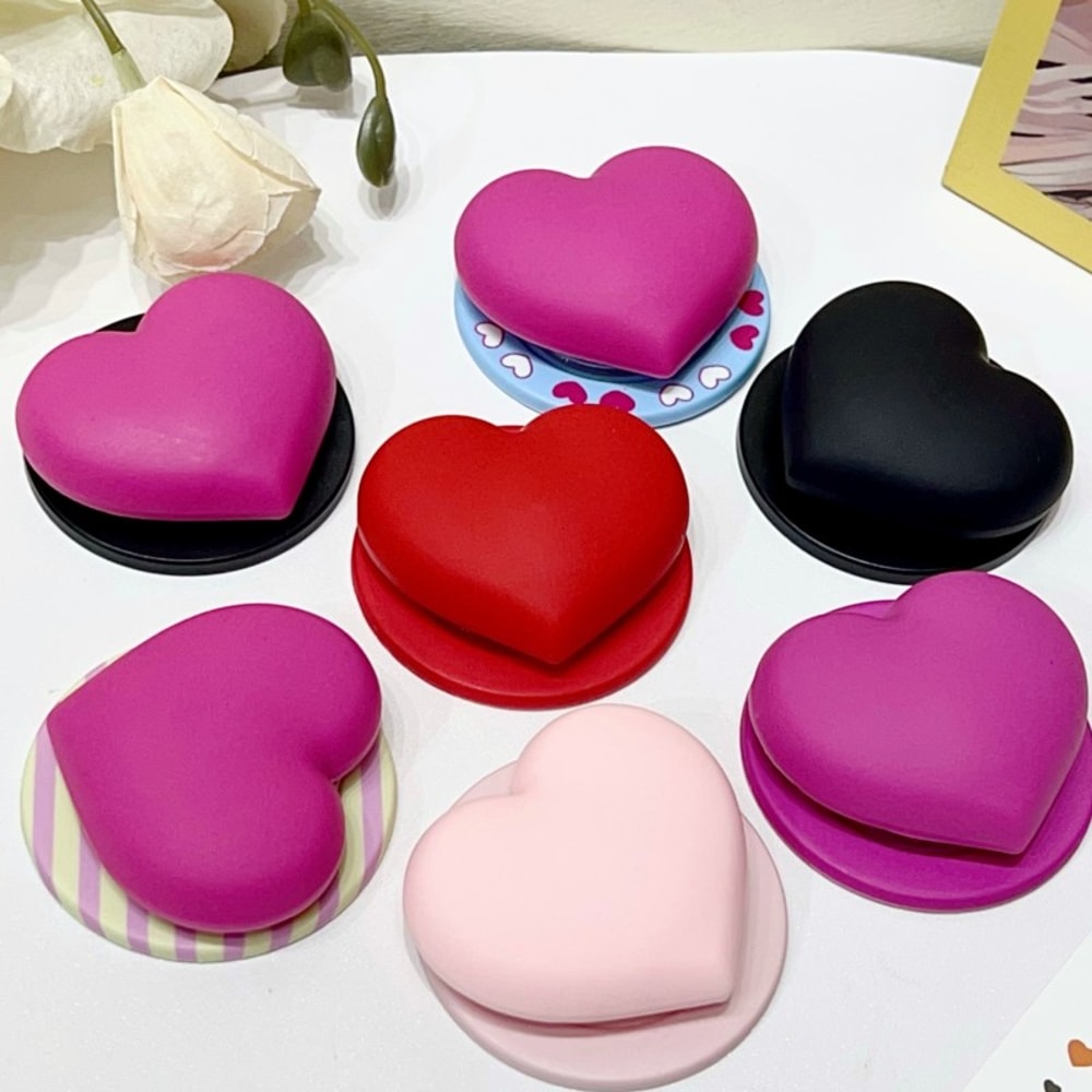 Korean Heart MagSafe Phone Grip Stand For Wireless Charging 2