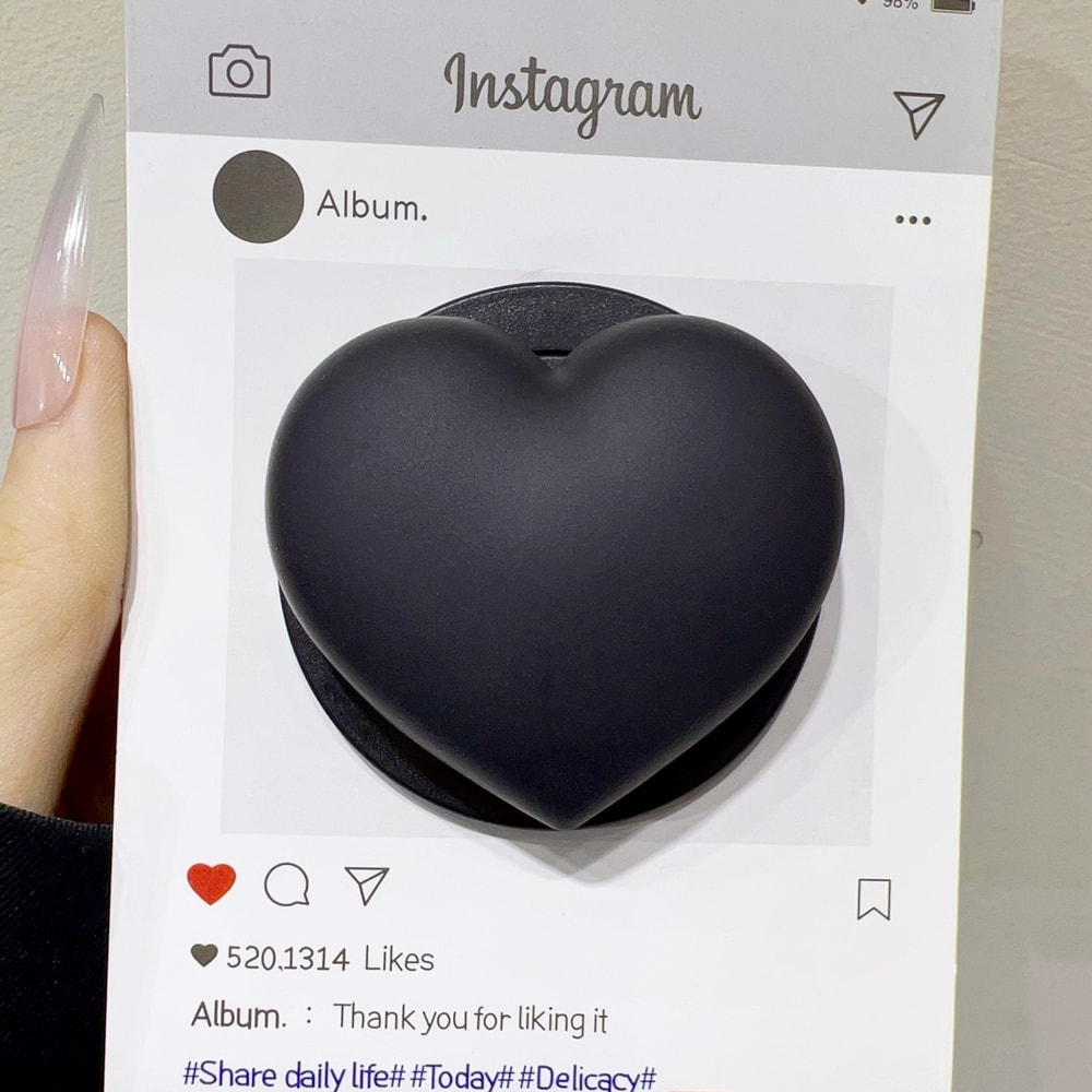 Korean Heart MagSafe Phone Grip Stand For Wireless Charging 8