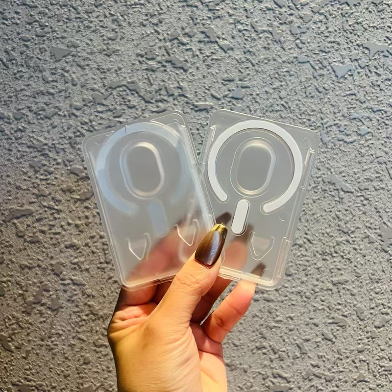 Clear MagSafe Card Holder Wallet Case For Mobile 3