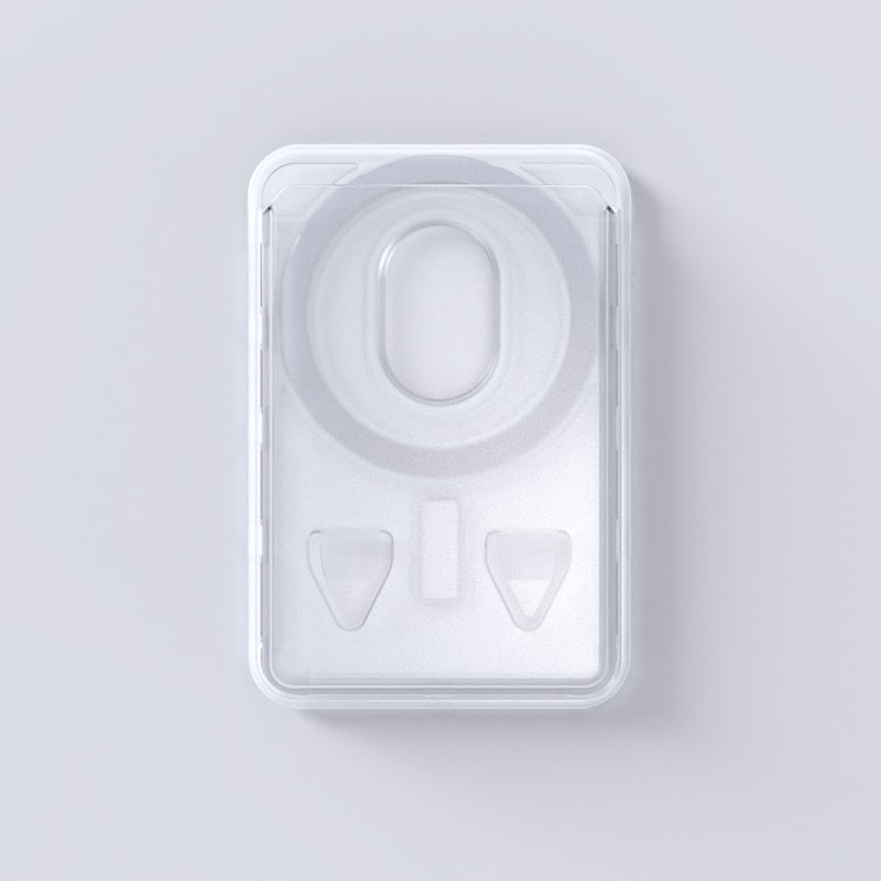 Clear MagSafe Card Holder Wallet Case For Mobile 10