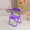 Cute Mini Chair Phone Stand Foldable Phone Stand for Desk and Tablet