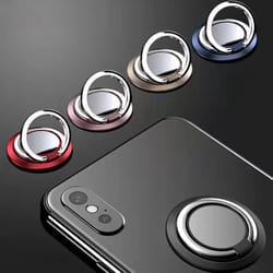 rotating phone ring holder stand for magnetic car mount