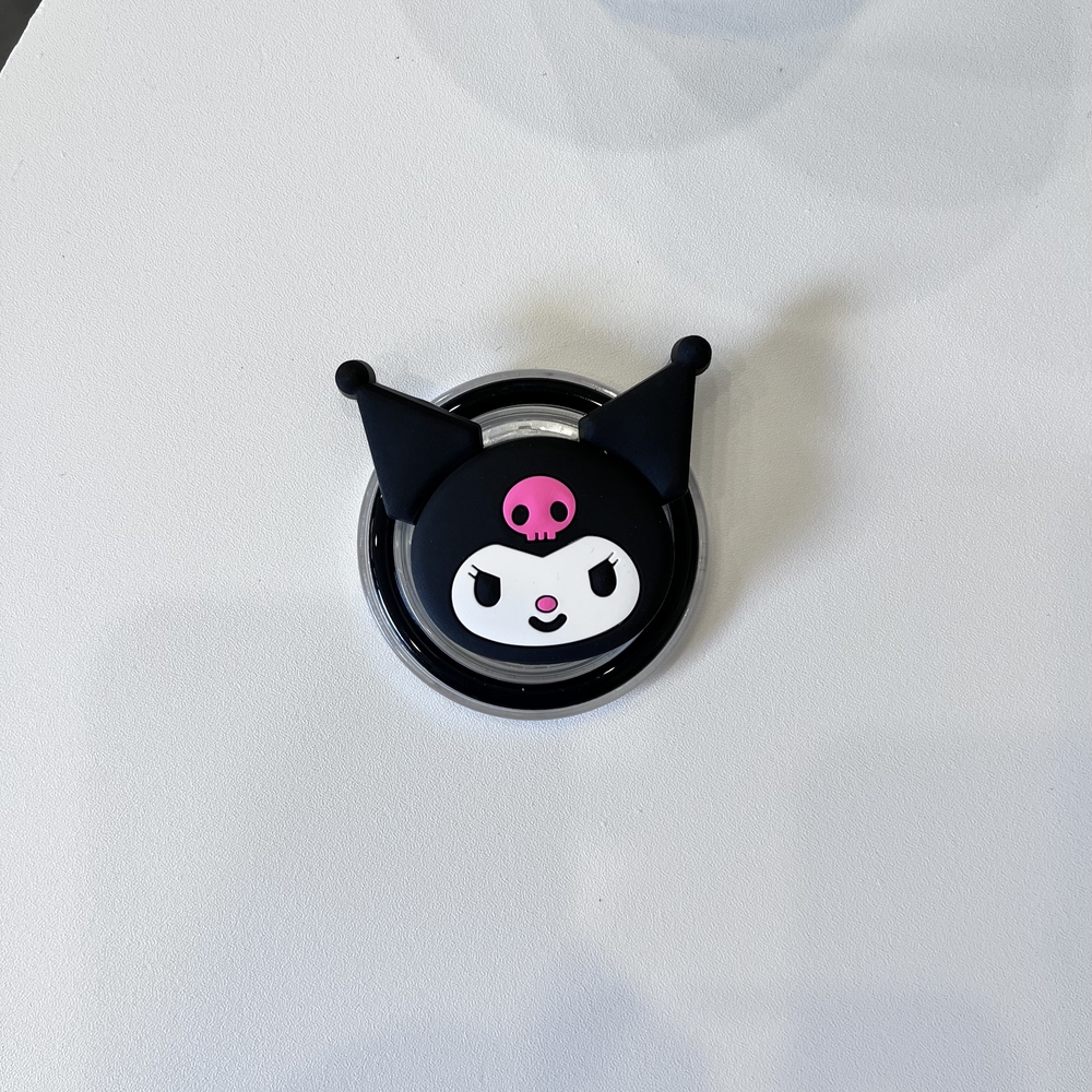 Sanrio Magnetic Phone Grip Stand With Kuromi And My Melody Design 2