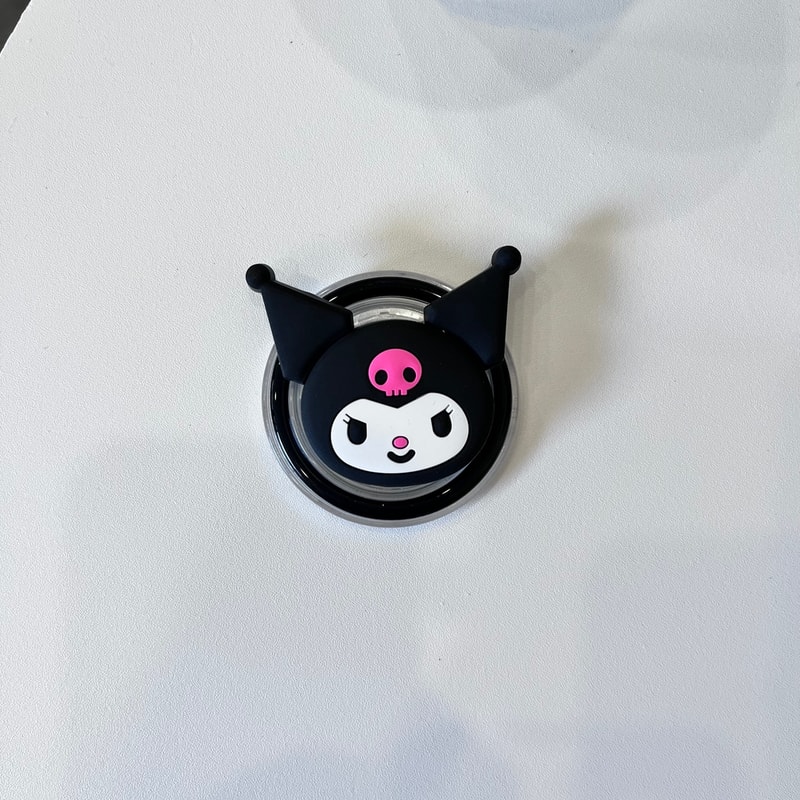 Sanrio Magnetic Phone Grip Stand With Kuromi And My Melody Design 2