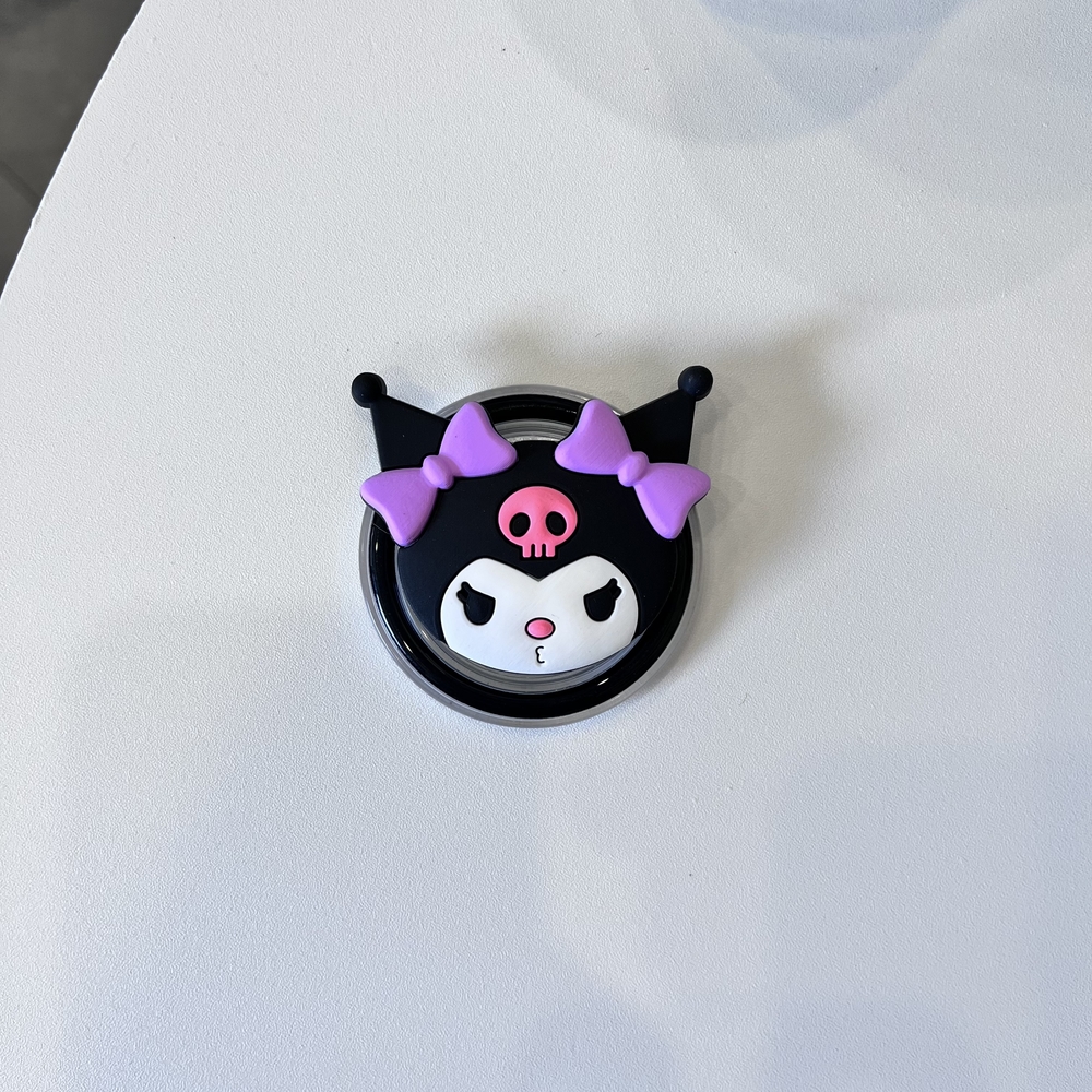 Sanrio Magnetic Phone Grip Stand With Kuromi And My Melody Design 5
