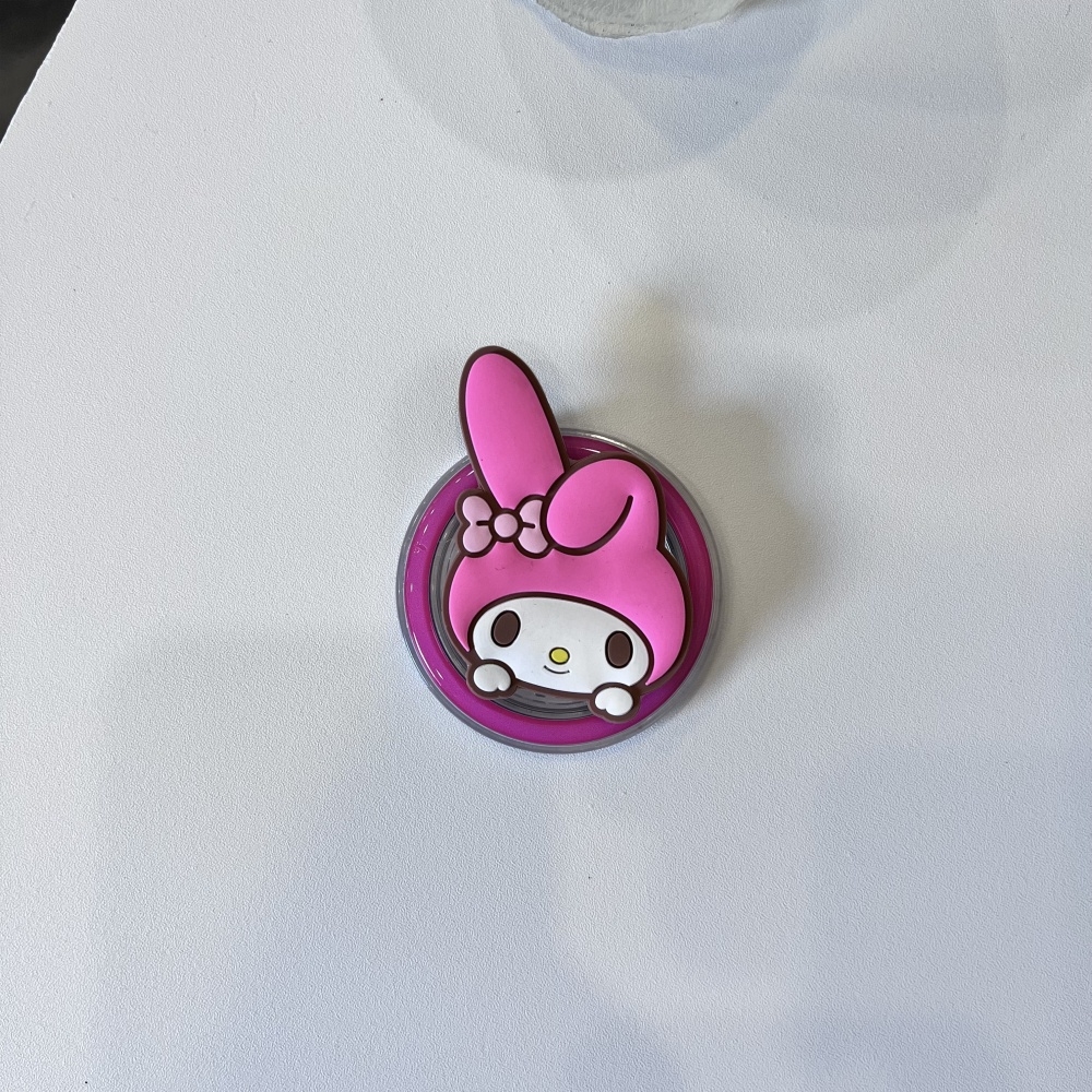 Sanrio Magnetic Phone Grip Stand With Kuromi And My Melody Design 8