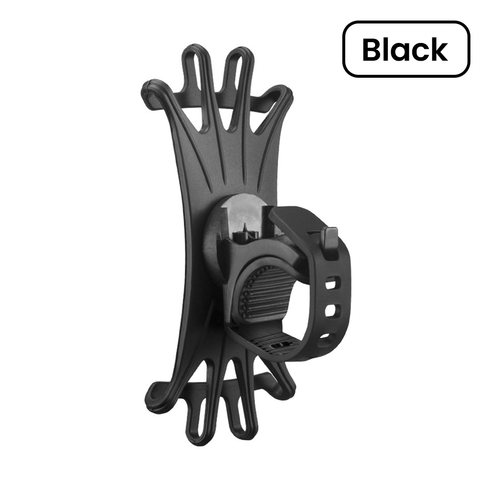 Rotating Bike Phone Mount Silicone Universal Handlebar Holder For Bicycle And Motorcycle 2