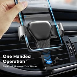 rotate gravity car phone holder air vent mount for hands free gps driving