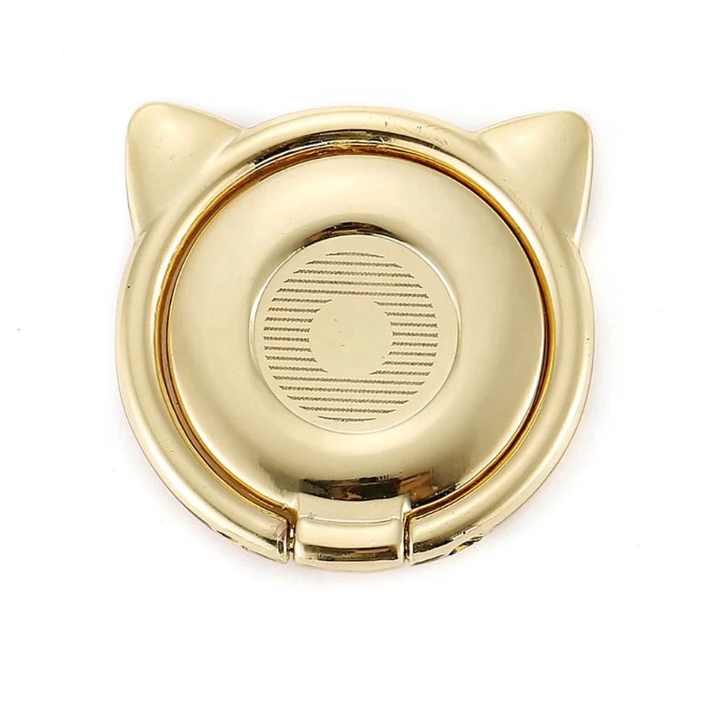 Cute Cat Phone Ring Stand Magnetic Rotating Grip 6